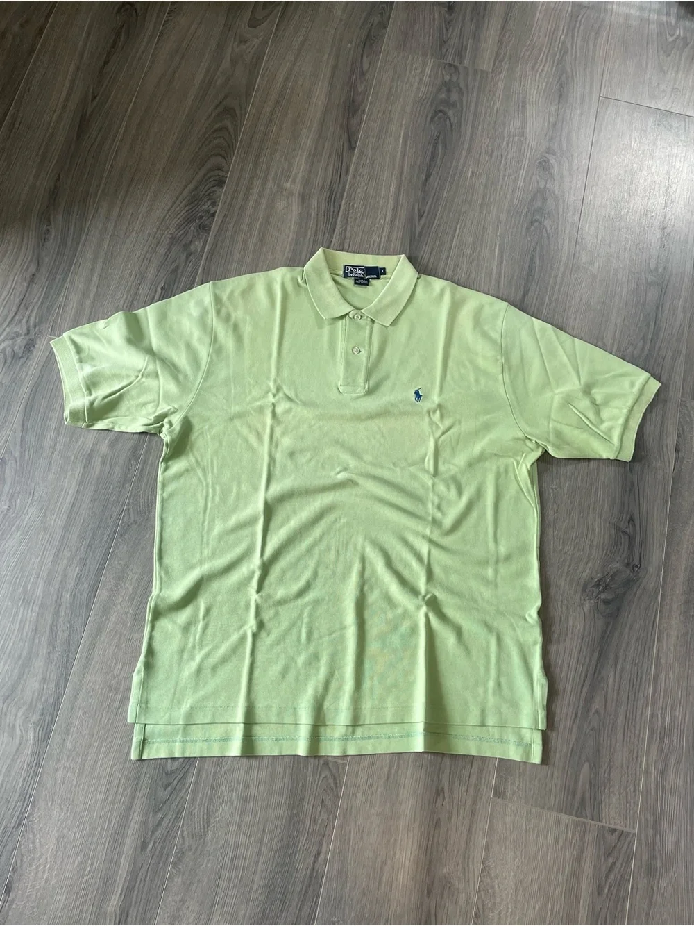 Polo Ralph Lauren green polo shirt Men’s Large L Preppy Golf Tennis Classic